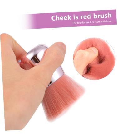 Ipetboom Mushroom Head Makeup Brush Powder Blush Brush Blending Brush Makeup Brush Tool Makeup Stippling Brush Highlighter Blusher Stick Portable Brush Artificial Fiber Mild Cosmetic Pink - Buy Online on GoSupps.com