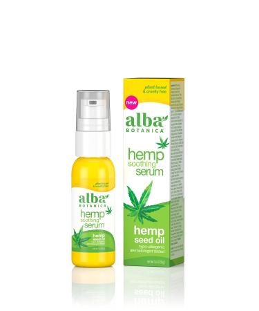 Alba Botanica Hemp Soothing Serum  1 oz