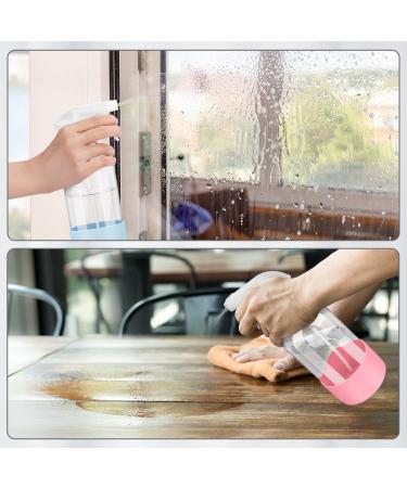 Rionisor Glass Spray Bottles with Silicone Sleeve Protection Empty 16 oz Refiilable Containers Reusable Spray Bottles with Adjustable Nozzle for Hair Cleaning Solutions 2 Pack Blue&Pink 2 Pack Blue green pink - Buy Online on GoSupps.com