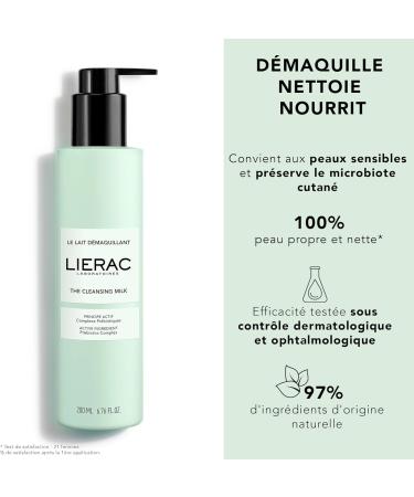 Lierac The Cleansing Milk 200ml - Buy Online on GoSupps.com