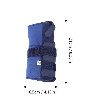 Buy Finger & Thumb Wrist Support Strap - Carpal Tunnel Brace - Adjustable Night Support - Fitness Fabric Brace - Blue for Left Hand - Buy Online on GoSupps.com