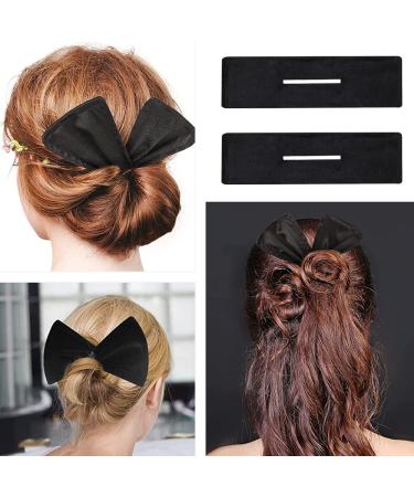 Ycnpeatt Twist Deft Bun Hair Bun Maker - Black Elastic Bands for Women & Girls - Buy Online on GoSupps.com