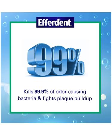 Efferdent Denture Cleanser Tablets - Mint Flavor - 44 Count - Fresh & Clean | Pack of 1 - Buy Online on GoSupps.com