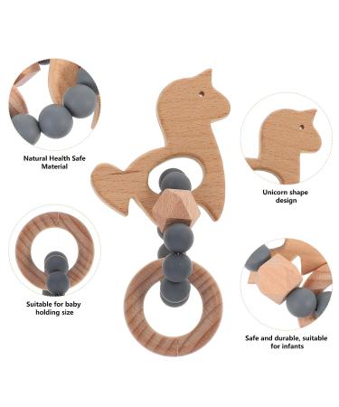 Healifty Silicone Rabbit Chew Training Teether for Baby Molar Relief - Dark Blue 10x6.5x2cm - Buy Online on GoSupps.com