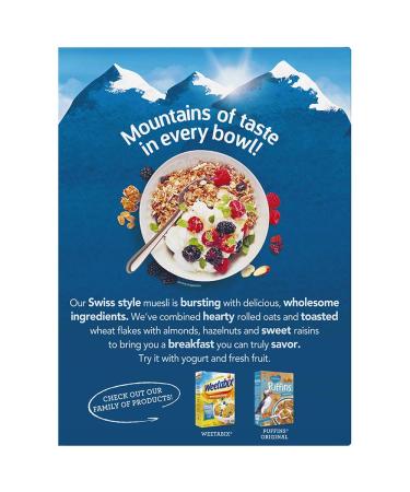 Alpen Muesli Cereal 14 oz (Pack of 6) - No Sugar Added | Healthy Breakfast Option - Buy Online on GoSupps.com