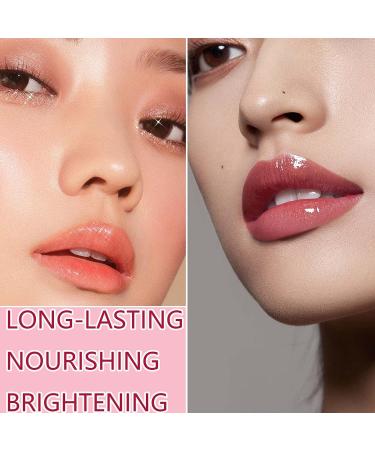 WENJLYJ 6 PCS Clear Lip Glow Oil - Hydrating & Plumping Tinted Gloss Set for Dry Lips - Buy Online on GoSupps.com