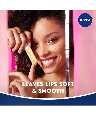 NIVEA A Kiss of Milk & Honey Lip Care 0.17 oz - Pack of 10 | Natural Defense & Soothing Formula for Soft Lips - Buy Online on GoSupps.com