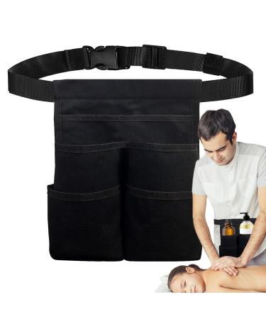 Massage Holster & Oil Bottle Holder | Adjustable Splash-Protected Storage for Massage Essentials - Buy Online on GoSupps.com