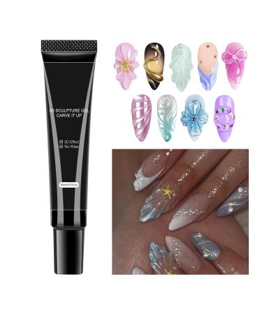 3D Nail Gel - Nail Art Glue | Non-Stick 3D Sculpting Gel | Formal Phase Common House | Daily Harvest Holidays | Artistic Design Material - Buy Online on GoSupps.com