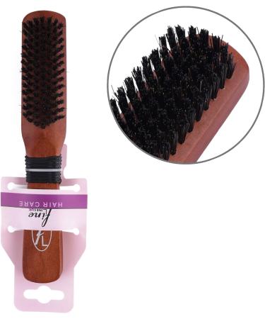 Fine Lines Long Paddle Bristle Brush - Boar and Nylon Bristles | Soft Hair Brush for Afro, Wet, or Curly Hair | Men and Women Styling - Buy Online on GoSupps.com