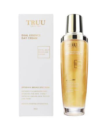 TRUU Gold Brightening Treatment Mask Rejuvenating Probiotic Mask with 24K Gold Bubbles Deep Purification & Skin Renewal for Brightened Smooth and Poreless Complexion | 4 Fl. Oz