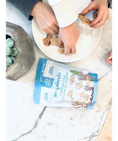 Love Child Organics Sea Friends Chocolate Chip Cookies 140 g - Buy Online on GoSupps.com