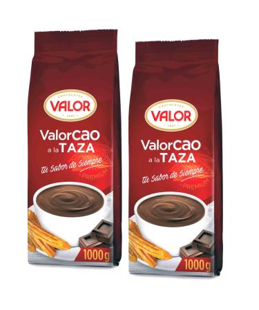 Valor Cao Spanish Authentic hot thick chocolate drink powder 2x 1KG
