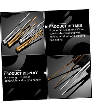 Alipis 6 Pcs Barbecue Tongs Tweezers Japanese Candy Outdoor Cookware Sugar Kitchen Clamp Pliers Portable 19X2X2CMx3pcs Silverx3pcs - Buy Online on GoSupps.com