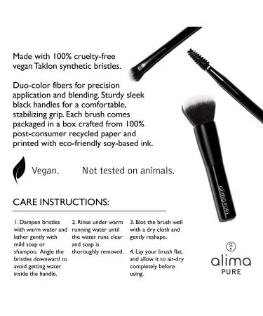 Alima Pure Foundation Brush - Premium Makeup Brush for Flawless Application | International Shipping Available - Buy Online on GoSupps.com