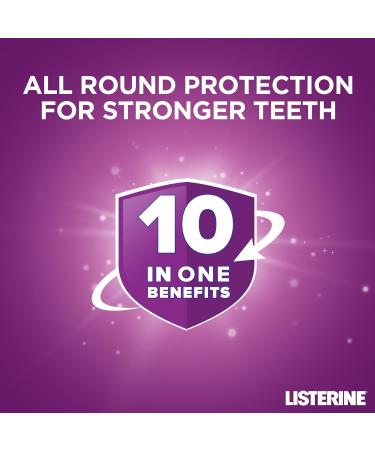 Listerine Total Care Mouthwash 500ml - Complete Oral Health Solution (Pack of 1) - Buy Online on GoSupps.com