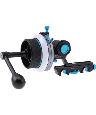Fotga DP500III Follow Focus with Hard Stop, Quick Release Rod Clamp for Film & Video Making - Compatible with Canon, Nikon, Sony, Blackmagic & Mirrorless Cameras - Buy Online on GoSupps.com