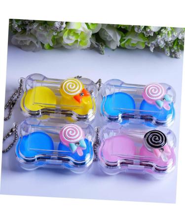 Shop Sewoart Colorful Contact Lens Cases - Stylish Eye Lens Organizers & Travel Tools for Perfectly Stored Lenses - Buy Online on GoSupps.com