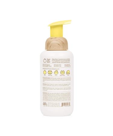 Baby Bum Shampoo & Wash - Tear Free Foaming Soap with Coconut Oil | Sensitive Skin Formula | Gluten Free & Vegan | 12 FL OZ - Buy Online on GoSupps.com