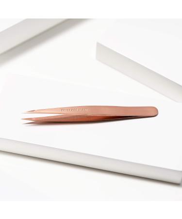 Buy TWEEZERMAN Precision Tip Stainless Steel Tweezers - Rose Gold | International Shipping Available - Buy Online on GoSupps.com