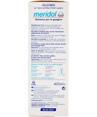 Alcohol-Free Mouthwash for Optimal Oral Hygiene - 400 Ml | International Shipping Available - Buy Online on GoSupps.com