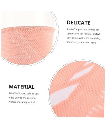 NOLITOY Ankle Socks with Foot Arch Support - Comfortable Pink Plantar Braces for Heel Protection - Perfect for International Shipping - Buy Online on GoSupps.com