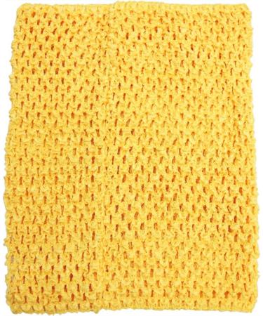 4pcs Crochet Tube Top Tutu Dress Set for Baby Girls - Lemon 25x30cm - Buy Online on GoSupps.com