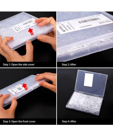 OUTUXED 1000pcs 0.4inch Clear Acrylic Diamonds - Wedding Table Decorations & Bridal Shower Vase Fillers - Buy Online on GoSupps.com