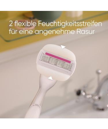 Buy Gillette Venus Comfortglide Sugarberry Razor Blades for Women - 6 Replacement Blades | International Shipping - Buy Online on GoSupps.com