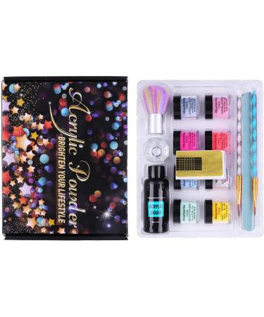Nail Extension Powder Beginner Set All Season 8-Color Dip Powder Set Nail Enhancement Crystal Powder Set Nail Extension Sculpture Pollen Set (1) - Buy Online on GoSupps.com