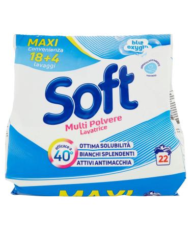 Classic Soft Detergent Washing Machine Freshness 18 + 2 Scoops 1320 g