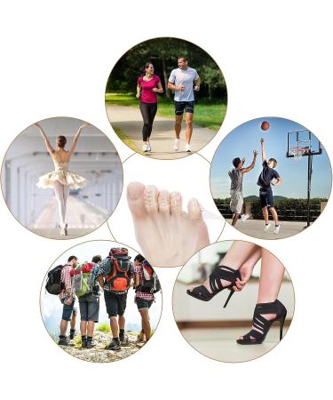 30 Pcs Silicone Anti-Friction Toe Protectors for Men and Women - Breathable Gel Toe Sleeves with Hole for Corns, Blisters, and Rubbing - Buy Online on GoSupps.com