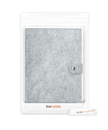 kwmobile Felt Cover for German Medical Records - U-Book & Vaccination Certificate with Extra Compartments | Durable & Stylish Protection - Buy Online on GoSupps.com