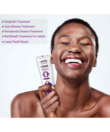 Gingivitis Treatment Toothpaste | Gum Disease & Plaque Remover | Hydroxyapatite for Receding Gums & Bad Breath - Fast International Shipping - Buy Online on GoSupps.com