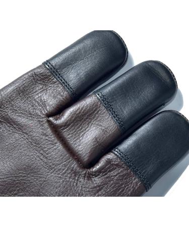 UNIVERSE ARCHERY Handmade Leather Archery Glove for Recurve Bow | Shooting & Hunting Three Finger Glove | Cow Hide Leather | XS-XXL Sizes - Buy Online on GoSupps.com