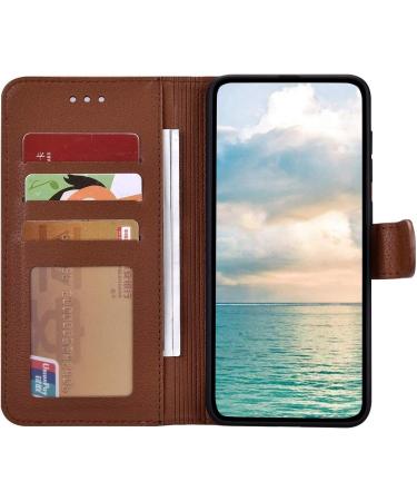 Uposao Retro Feather Bird Pattern Leather Wallet Case for Samsung Galaxy A20e - Protective Flip Cover Brown - Buy Online on GoSupps.com