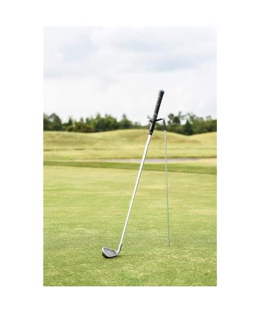 Mobile Pro Shop V-Shaped Golf Club Stand Keeps Your Clubs Clean, Dry & Visible, Made of Highly Durable Stainless Steel - Easy to Carry Golf Club Holder Black