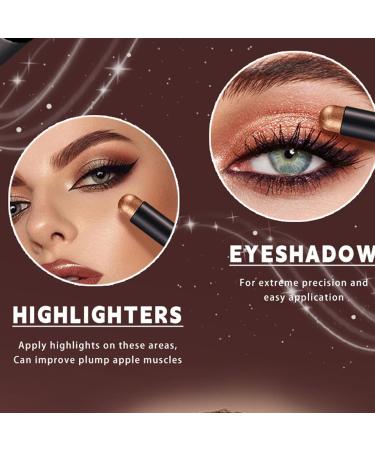 Eyeshadow Stick Glow Pen for Luminous Eyesight 6 Shades Concealer Pen for Wedding Party & Fancy Dress - Buy Online on GoSupps.com