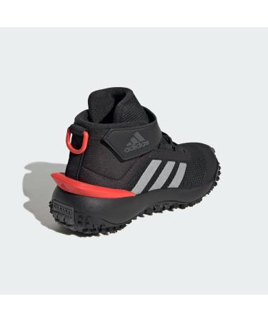 Buy adidas Unisex Kinder Fortatrail Shoes for Kids - High 40 EU Core Black/Silver/Met Bright Red - International Shipping Available - Buy Online on GoSupps.com