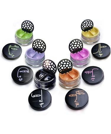 Lensbix Contact Lens Tank Faceline - Innovative Gift for Lens Carriers in 6 Candy Colors | Lavendel No.17 - Buy Online on GoSupps.com