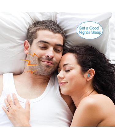 Ear Plugs for Sleeping - 42 Pairs Noise Cancelling Foam Ear Plugs 40dB Sound Blocking Protection for Snoring Travel & Shooting - Blue 2 Small Packages - Buy Online on GoSupps.com
