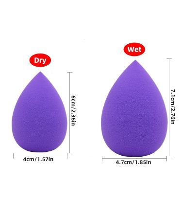 Dolovemk Makeup Sponge Mixer Set - 5 PCs Latex-Free Beauty Eggs & Mermaid Foundation Brush for Smooth Application - Buy Online on GoSupps.com