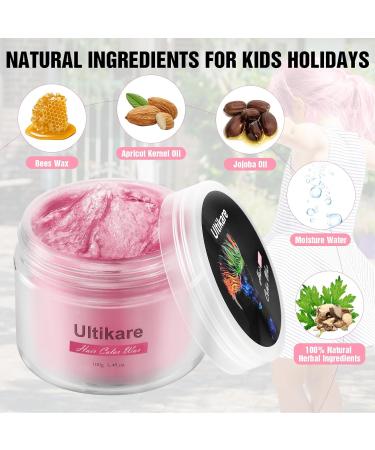 Ultikare Cire De Couleur Temporaire Pour Cheveux Rose Clair - Coloration Pour No l et F tes Light Pink - Buy Online on GoSupps.com