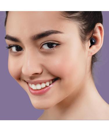 Noise Cancelling Ear Plugs for Sleeping - 30dB Reusable Hearing Protection with 4 Size Eartips for Focus Study Concerts | Black - Buy Online on GoSupps.com