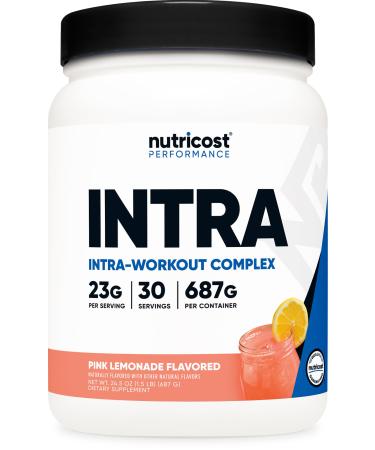 Nutricost Intra-Workout Powder 30 Servings (Pink Lemonade) - Non-GMO Gluten Free Intraworkout Supplement