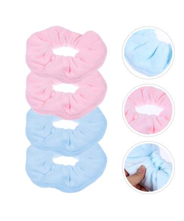 Lurrose 4-Pack Microfiber Hair Ties & Ponytail Holders - Lightweight Versatile for Wet & Dry Hair Care - Buy Online on GoSupps.com