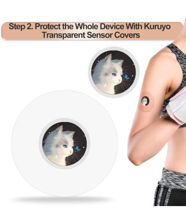 40PC Waterproof Libre 2 Sensor Covers & Sticker Patches - Hypoallergenic, Latex-Free, Long Lasting Adhesive for Freestyle Libre 2 - 14 Day Stay - Buy Online on GoSupps.com