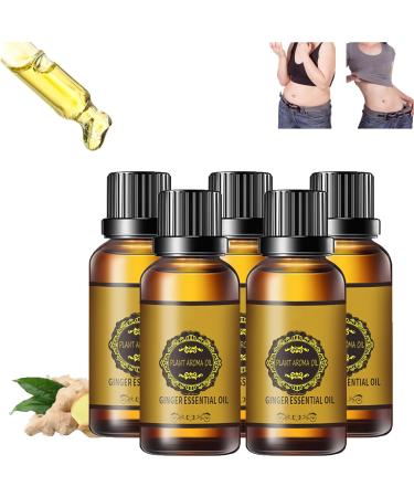Lovilds Lymphdrainage Ginger oil lymphatic drainage ginger oil Lovilds ginger oil for losing weight Lovilds Lymphatic Drainage Ginger Oil Ginger Essential Oil natural drainage 10 ml (5PC)