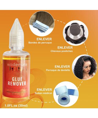 30ml Wig Glue Remover Spray for Hair Extensions - Fast Acting Adhesive Solvent for Lace Wigs, Toupees, and Extensions - Buy Online on GoSupps.com