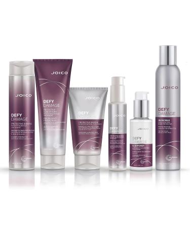 Joico Defy Damage Sleepover Nourishing Treatment | Strengthen Bonds, Reduce Breakage, and Smooth Hair | No Rinse Formula with Arginine & Keratin | 3.38 Fl Oz - Buy Online on GoSupps.com